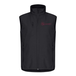 Classic Softshell Vest schwarz