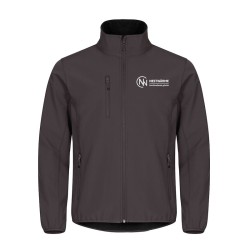 Classic Softshell Jacke grau