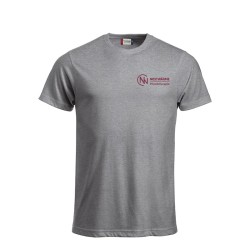 Classic T-Shirt grau melliert