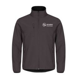 Classic Softshell Jacke grau