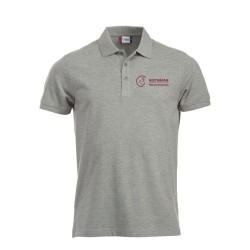 Classic Polo S/S grau melliert