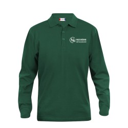 Classic Polo L/S flaschengrün
