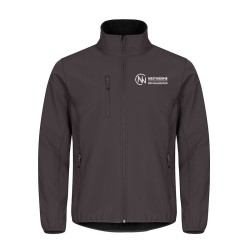 Classic Softshell Jacke grau