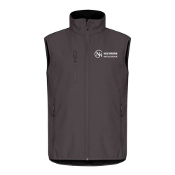 Classic Softshell Vest grau