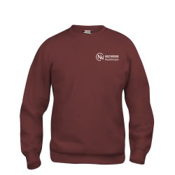 Basic Roundneck bordeaux